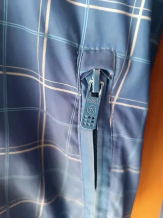 Sudadera Inside a cuadros azul