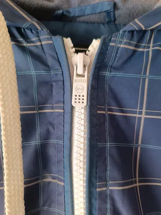 Sudadera Inside a cuadros azul