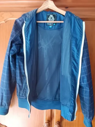 Sudadera Inside a cuadros azul