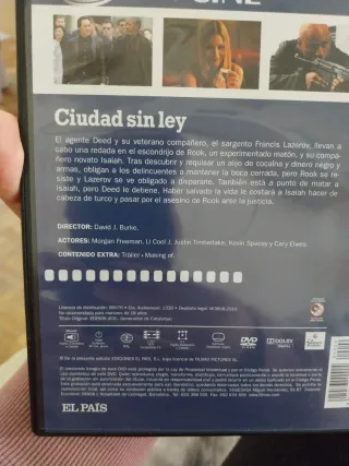 DVD Ciudad Sin Ley (El País)