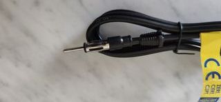 Lote 2 cables antena radio coche AM/FM