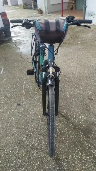 Bicicleta Eléctrica Azul ,5año,19000km