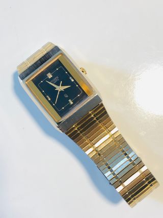 reloj citizen tank vintage oro - estado impecable