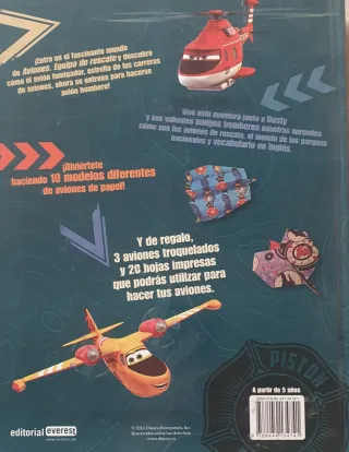 Libro Disney Aviones Equipo de Rescate