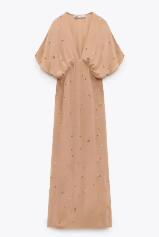 Vestido Zara abalorios