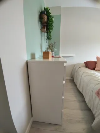 Cómoda Malm Ikea Blanca