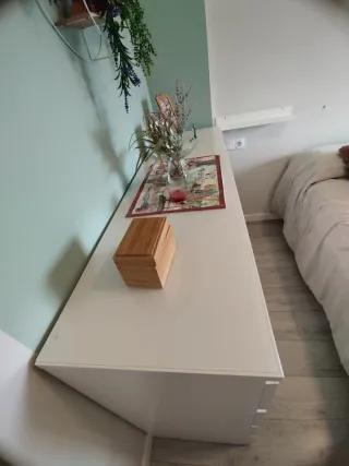 Cómoda Malm Ikea Blanca