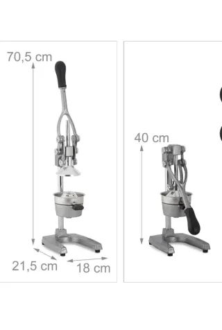 Exprimidor Cítricos Palanca Naranja