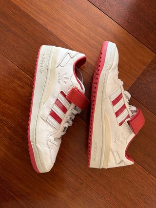 Adidas Forum Rojo Blanco Talla 43