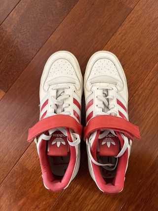 Adidas Forum Rojo Blanco Talla 43