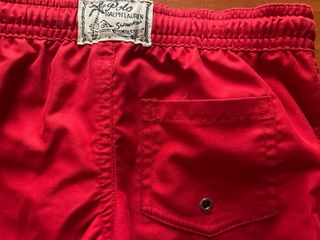 Bañador niño Polo Ralph Lauren rojo (talla 3/3T)