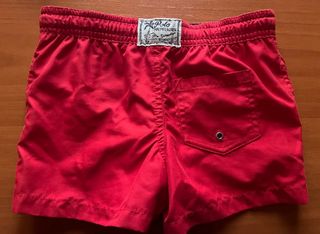 Bañador niño Polo Ralph Lauren rojo (talla 3/3T)
