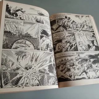 Comics antiguos y libro historias color