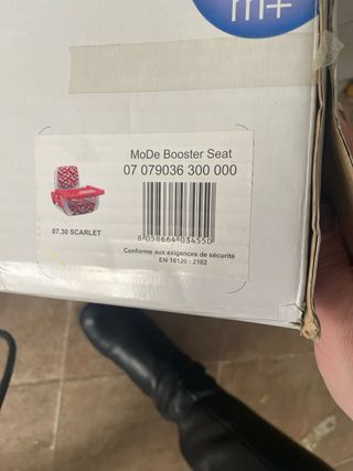 Trona Portátil Chicco Roja