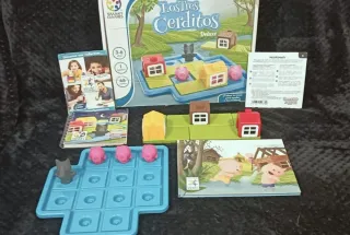 Juego Lógica "Los Tres Cerditos" de Smart Games.