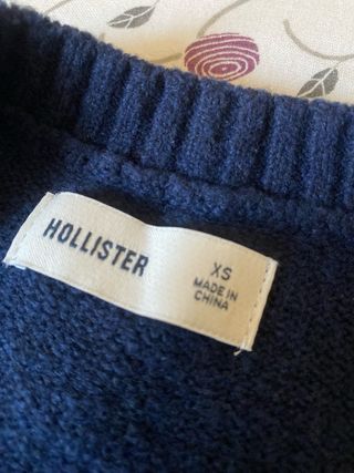 Jersey Hollister Azul Bandera USA
