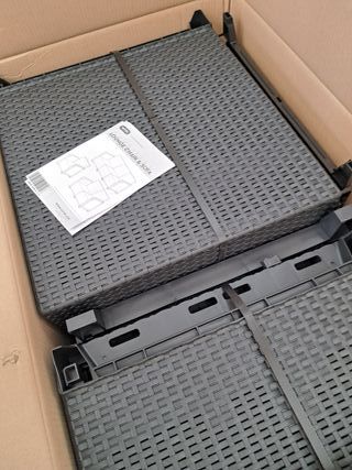 Keter Nora Conjunto de jardín Exterior 4 plazas