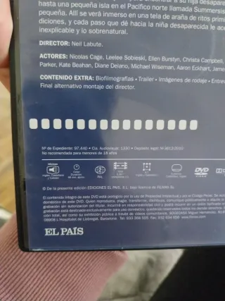 DVD THE WICKER MAN  (Nicolas Cage)