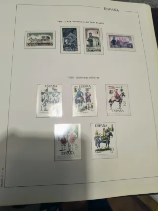 Álbum Sellos España 1971-1985