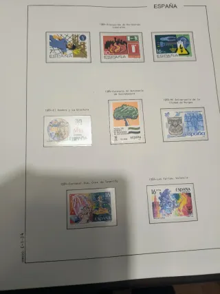 Álbum Sellos España 1971-1985