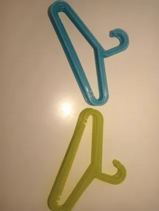 Perchas Plástico Ikea (13 Unidades)