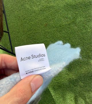 Bufanda Acne Studios - Azules