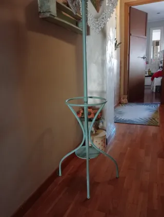 Espejo, Estantería y Colgador Decorativo