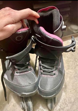 Pack Patines Oxelo Fit3 Mujer + Protecciones