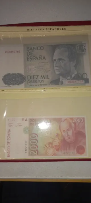 Álbum Colección Billetes Juan Carlos I