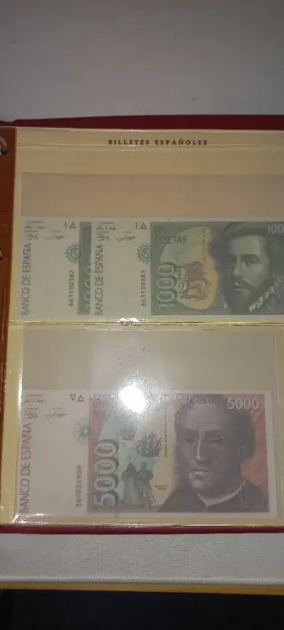 Álbum Colección Billetes Juan Carlos I