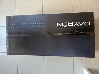 Ventilador de Techo Dayron Nebraska Negro 38W