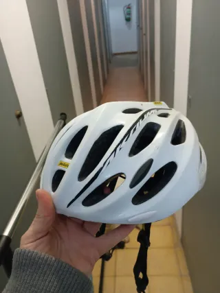 Casco Mavic Blanco Bicicleta
