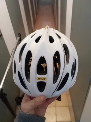 Casco Mavic Blanco Bicicleta