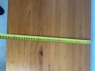 Escritorio de pino con 4 cajones