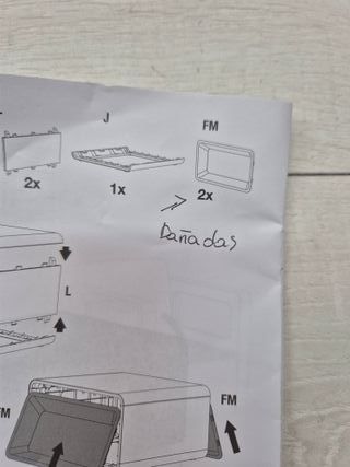 Conjunto mueble de jardin Shaf