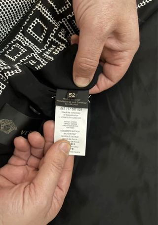 Cortavientos Versace Lujo Nuevo sin usar