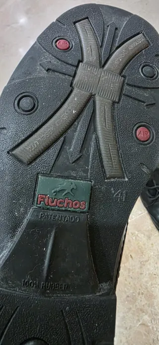 Botas Fluchos Negras