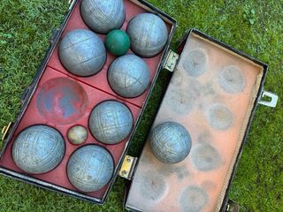Juego Petanca Metal Antiguo