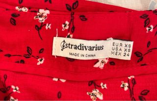 Falda pantalón corta estampada