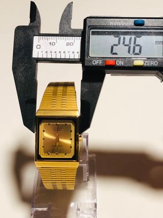 Reloj Citizen Tank Vintage Oro NOS Raro