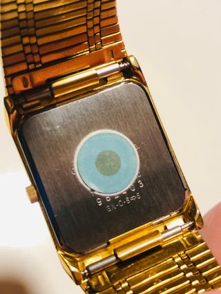 Reloj Citizen Tank Vintage Oro NOS Raro