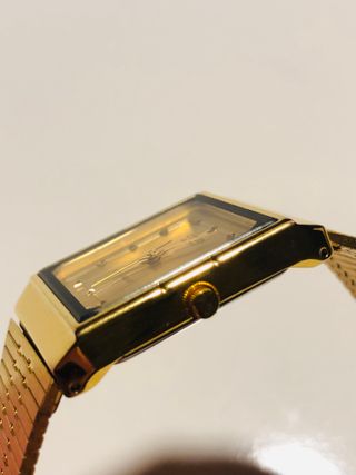 Reloj Citizen Tank Vintage Oro NOS Raro