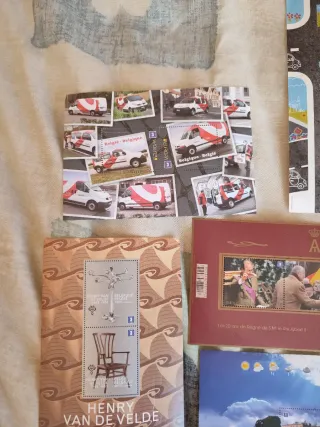 Hojitas de sellos Bélgica