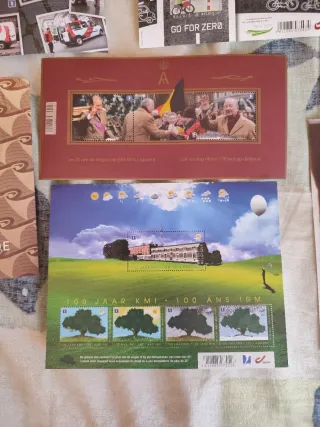 Hojitas de sellos Bélgica