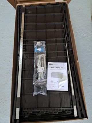 Keter Brushwood - Arcón exterior, Baúl almacenaje, Capacidad 454L