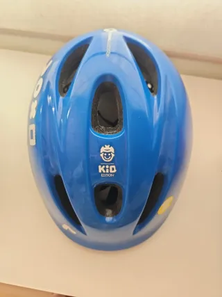 Casco bici infantil azul 56-58 cm