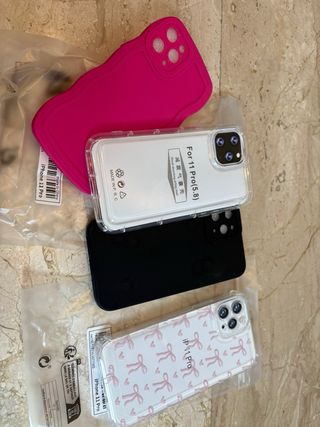 Fundas iPhone 11 Pro (4 unidades)