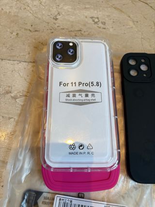Fundas iPhone 11 Pro (4 unidades)