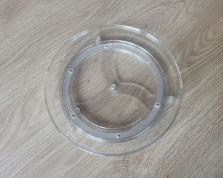 Bandejas giratorias transparentes