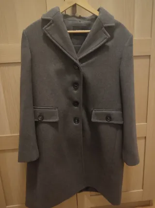 Abrigo El Corte Inglés gris